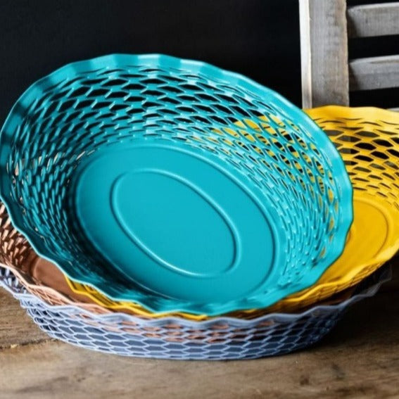 Corbeille ovale métal Pm ROG