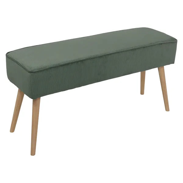 Banc popy  velours côtelé ou lisse ZAG