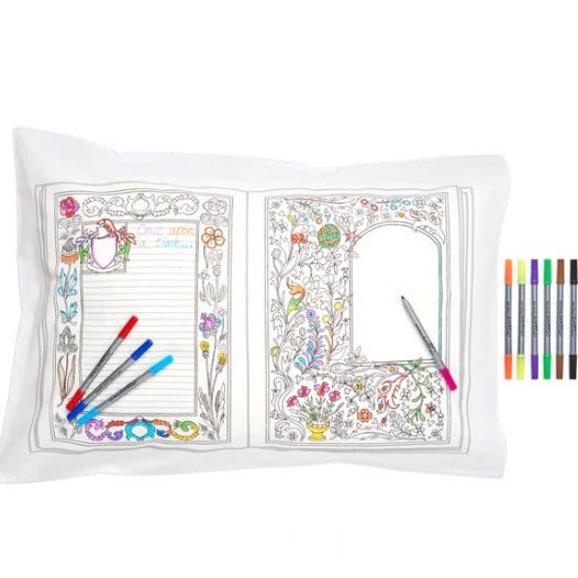 Taie oreiller à colorier DOO