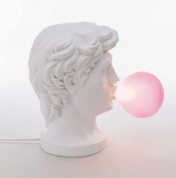 Lampe visage chewing-gum SEL