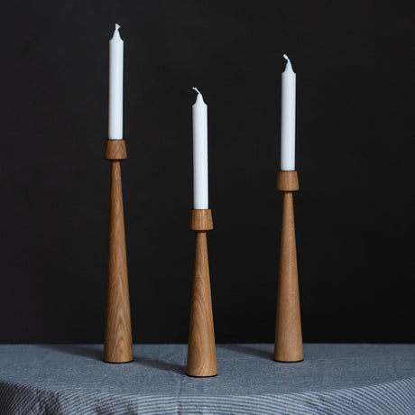 Set 3 chandeliers bois RIO