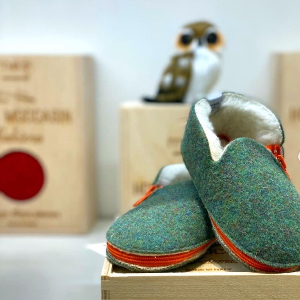 Chausson bébé en laine MYF