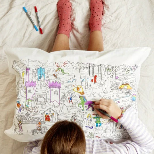 Taie oreiller à colorier DOO