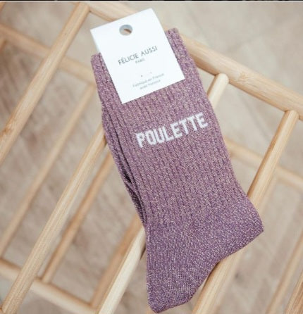 Chaussettes paillettes 36/40 FEL