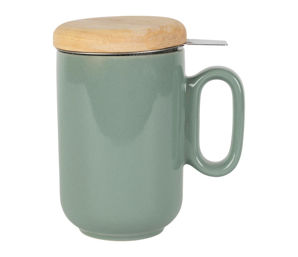 Tisanière filtre avec couvercle bois baltika SEM