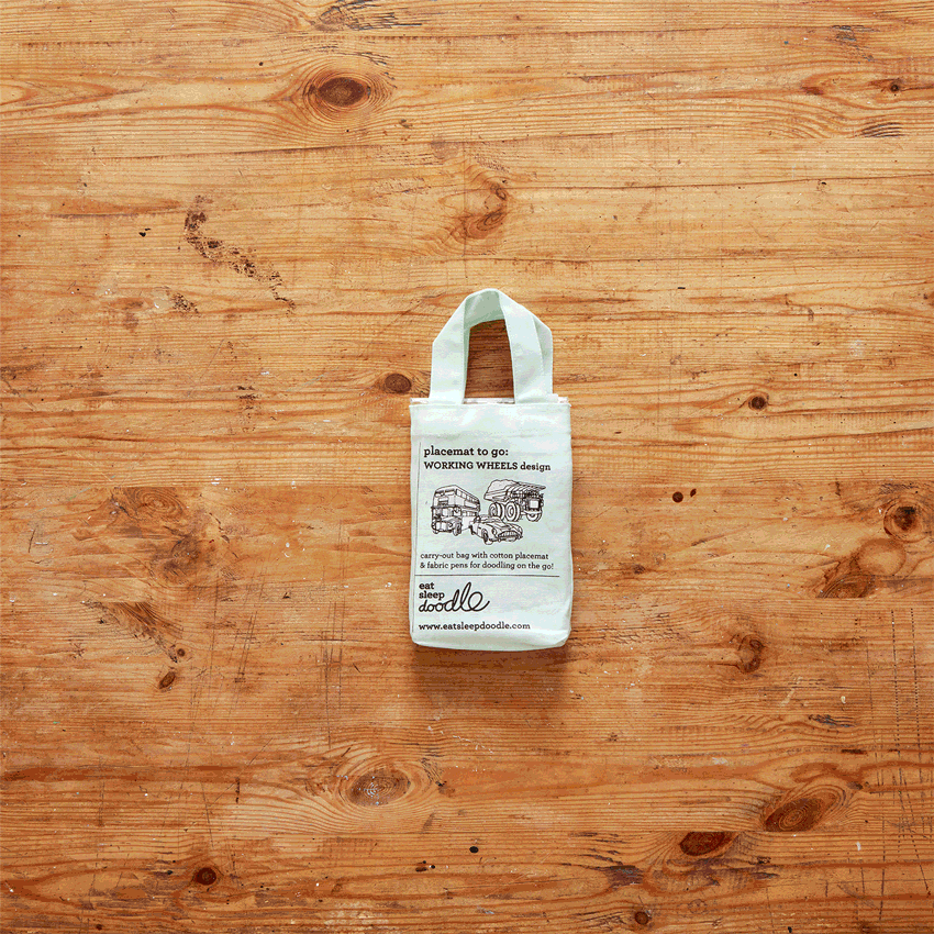 Set de table à colorier EAT