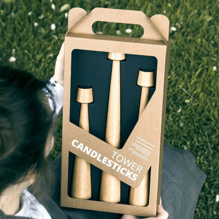 Set 3 chandeliers bois RIO