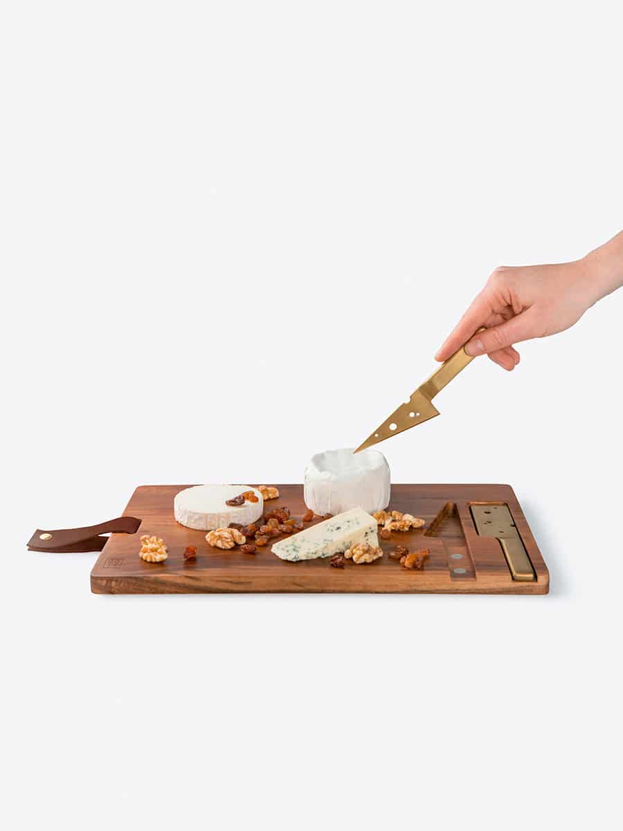 Plateau à fromage et couteau DOI