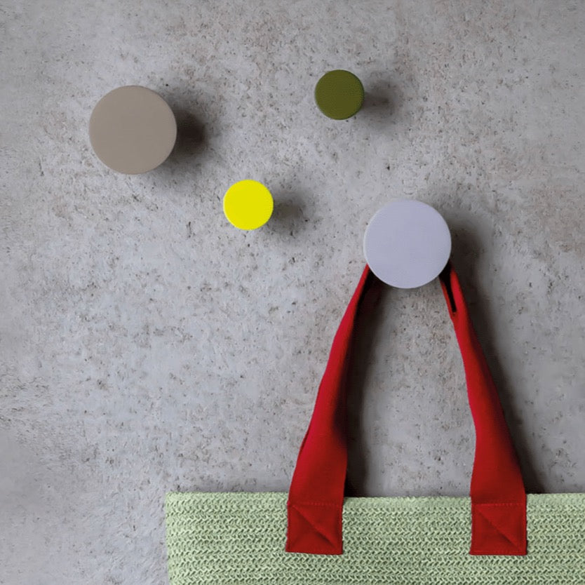 Lot 4 patères couleurs REM