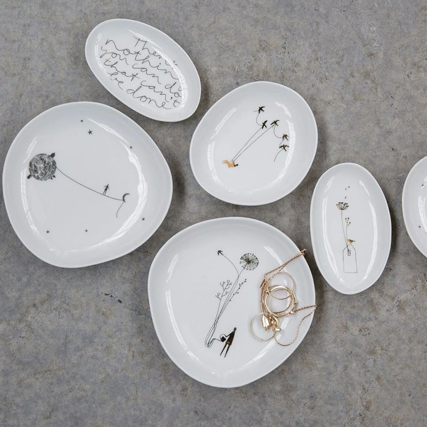 Set 3 coupelles porcelaine RAD