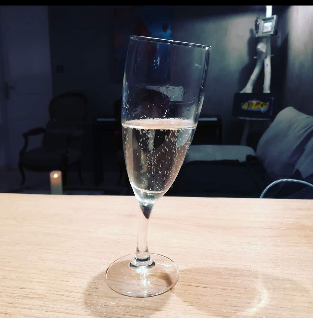 Flute champ fondue à L'unité CDV