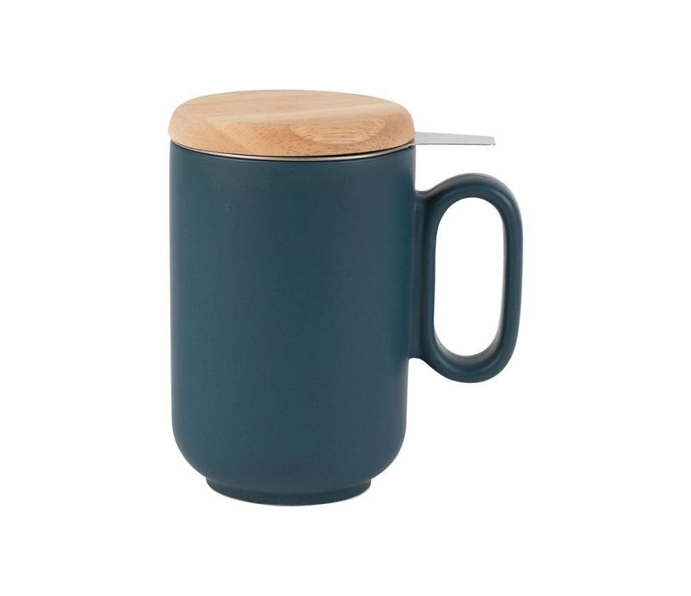 Tisanière filtre avec couvercle bois baltika SEM