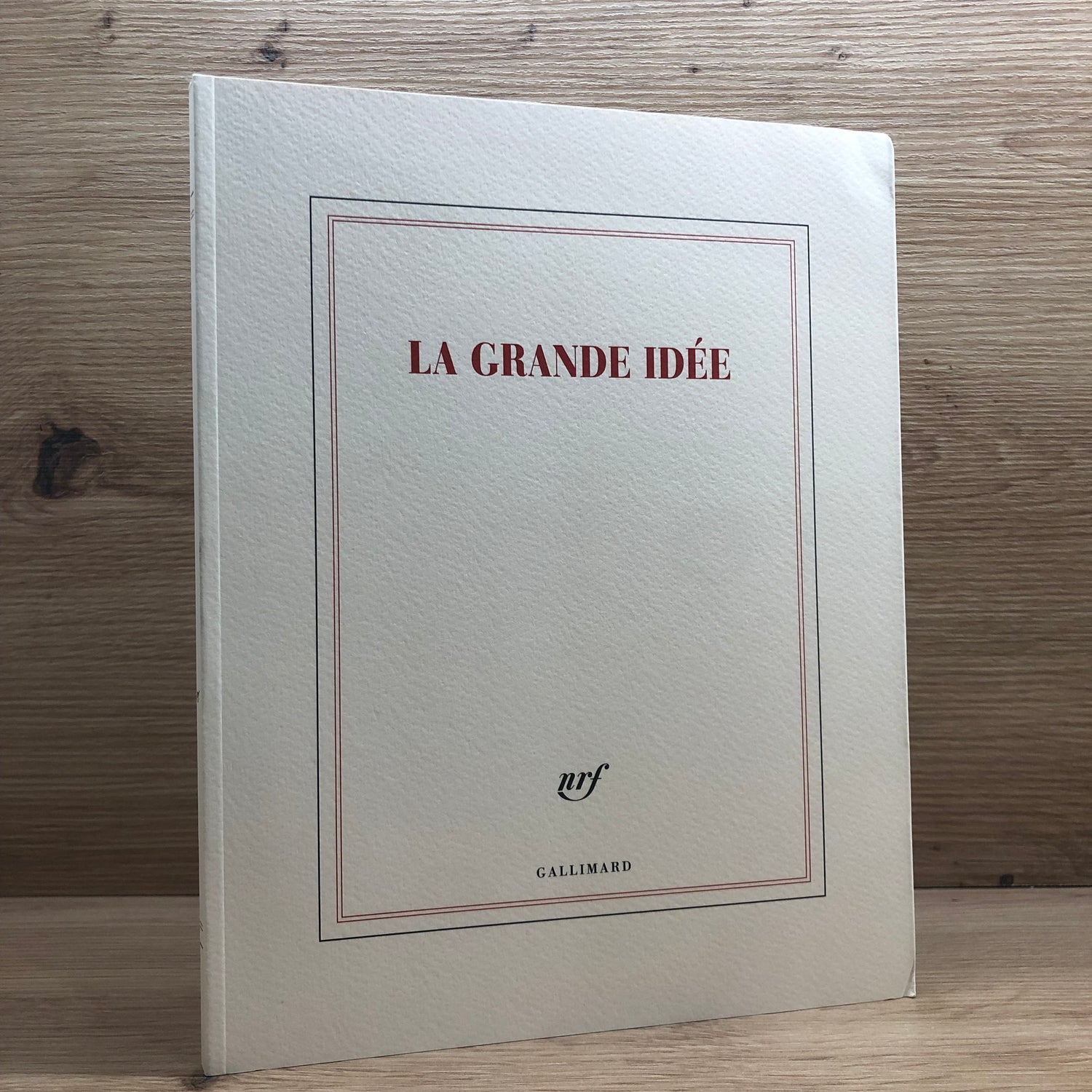 Carnet gallimard grand modèle B&C