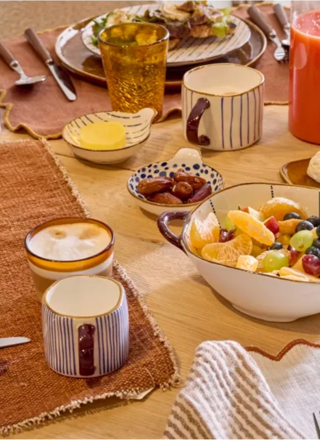 Coupelles à pois ou rayures POM