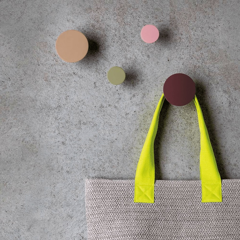 Lot 4 patères couleurs REM