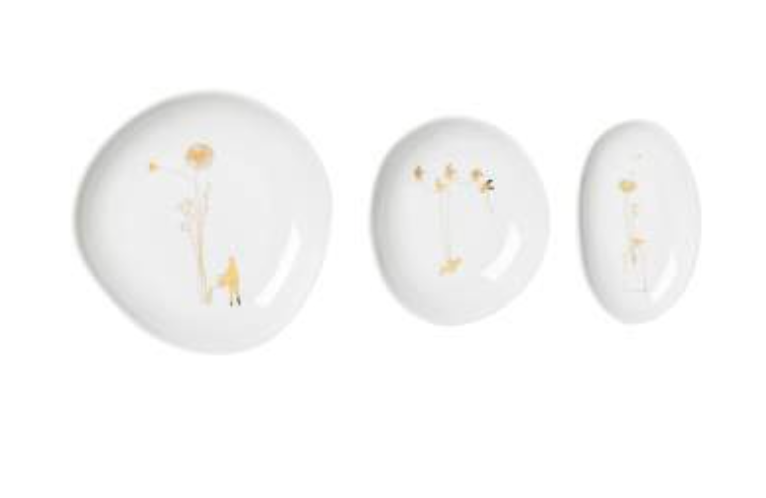 Set 3 coupelles porcelaine RAD