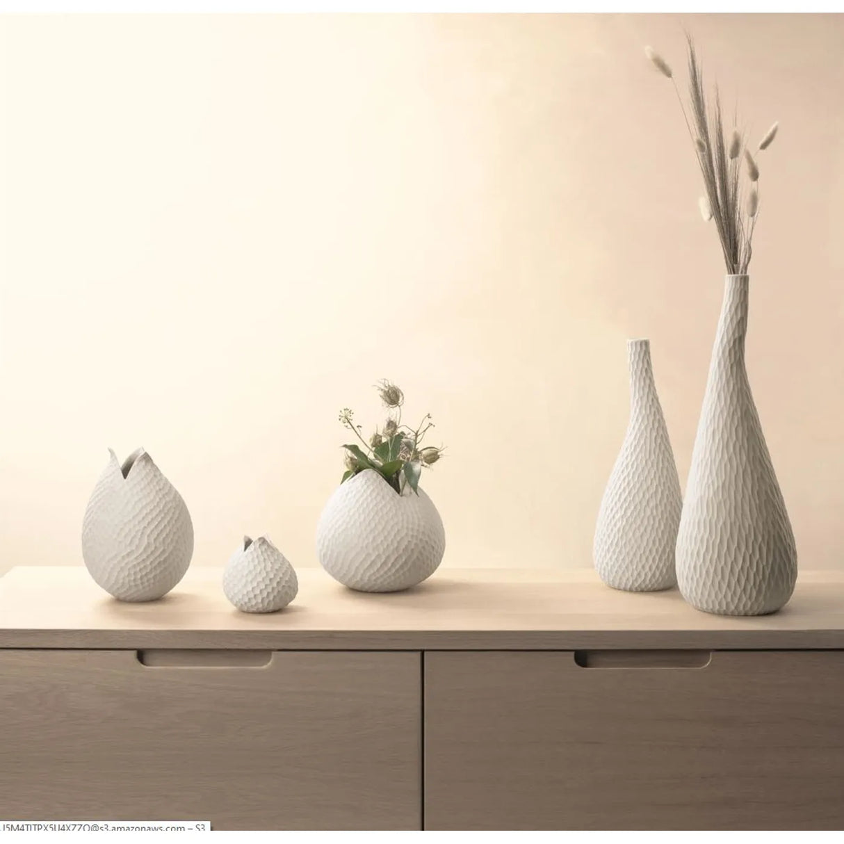 Vase nature beige grand ASA