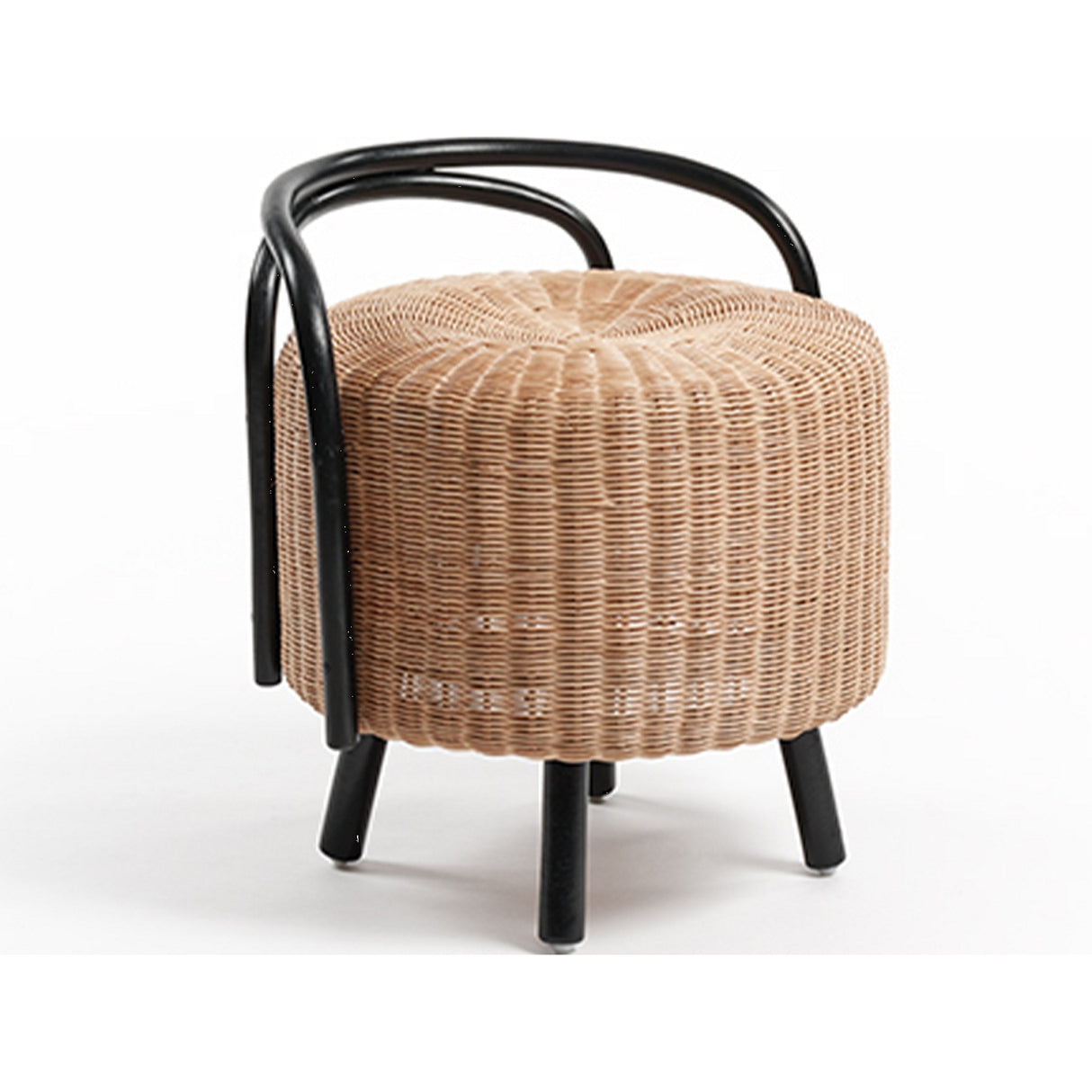 Chaise/tabouret rotin MANU