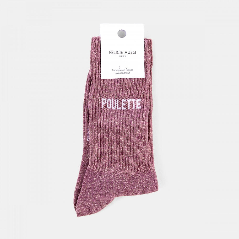 Chaussettes paillettes 36/40 FEL
