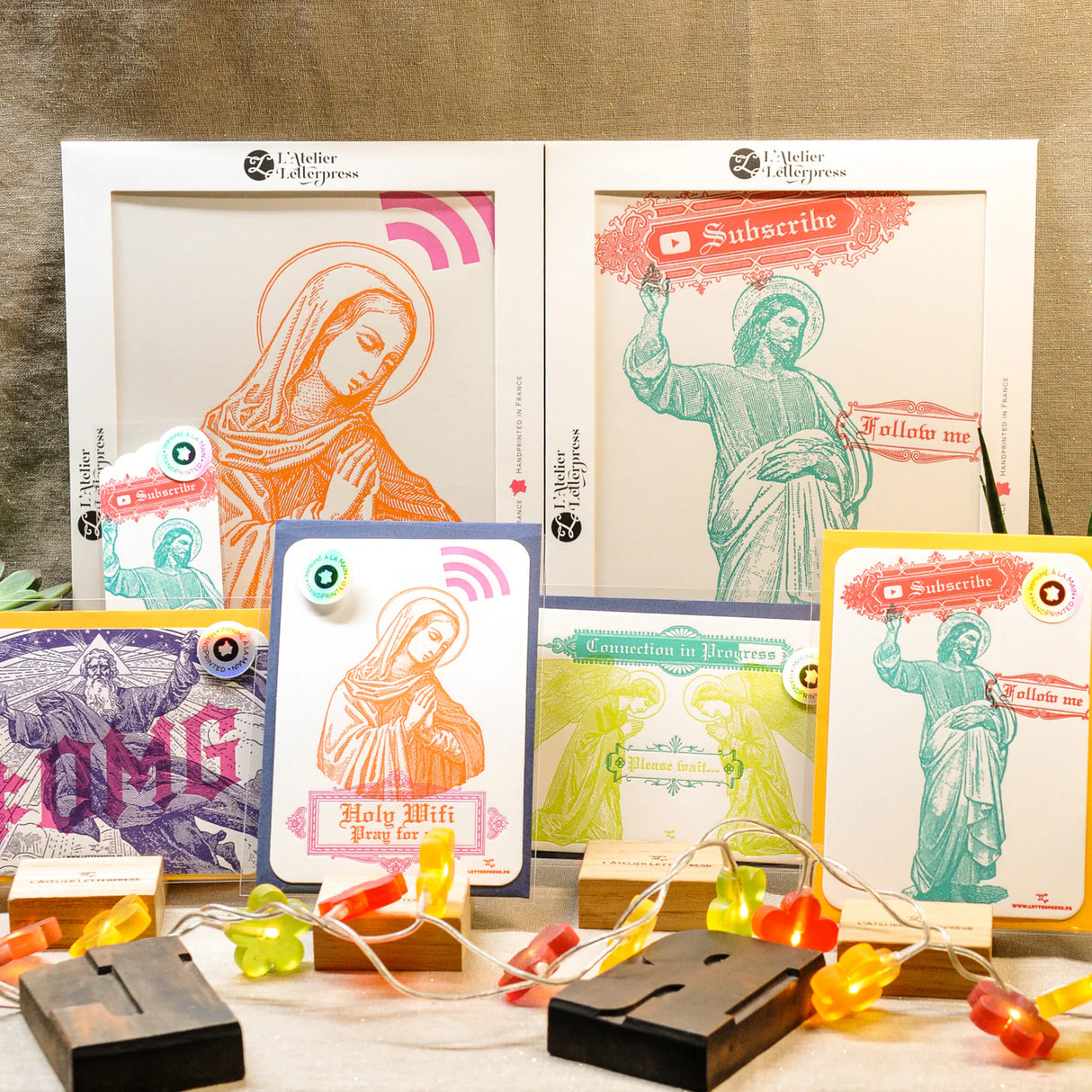 Carte et affiche DIGITAL PRAYERS LAT