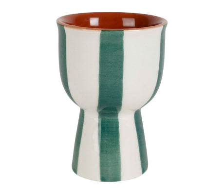 Coquetier grès rayé SEM