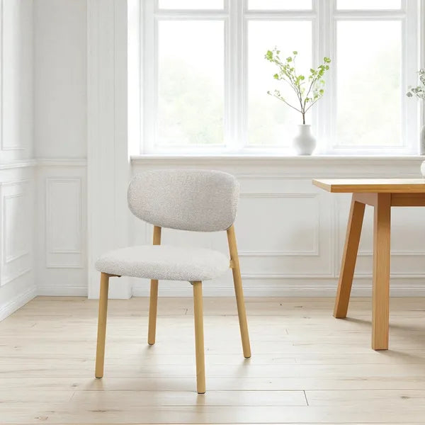 Chaise LADA assise gris clair ZAG