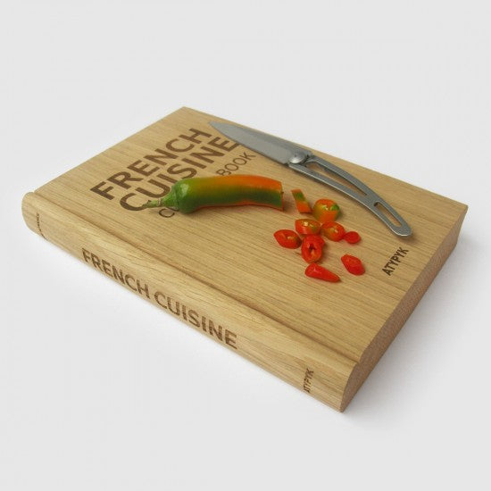 Planche à découper livre en bois  ATY