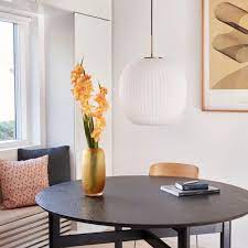 Suspension bulle striée Diam 42 HUB