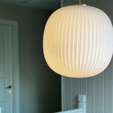 Suspension bulle striée Diam 42 HUB