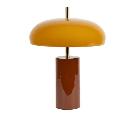 Lampe métal laqué et laiton  SEM