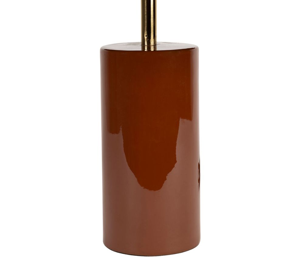 Lampe métal laqué et laiton SEM