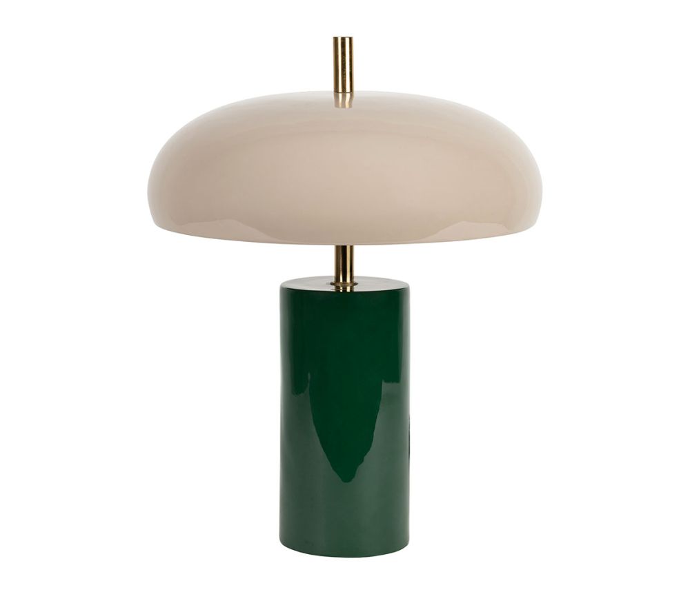 Lampe métal laqué et laiton  SEM