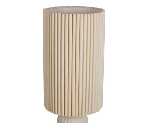 Lampadaire beige strié écru SEM