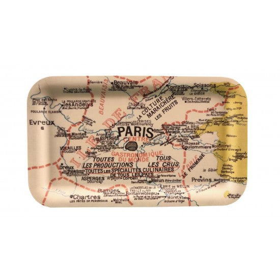 Mini plateau carte géographique ZAR