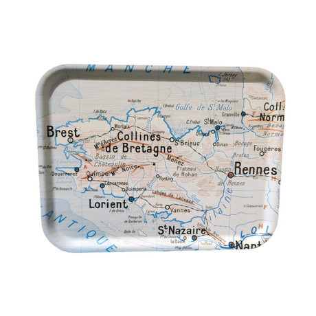 Plateau carte géographique grand ZAR