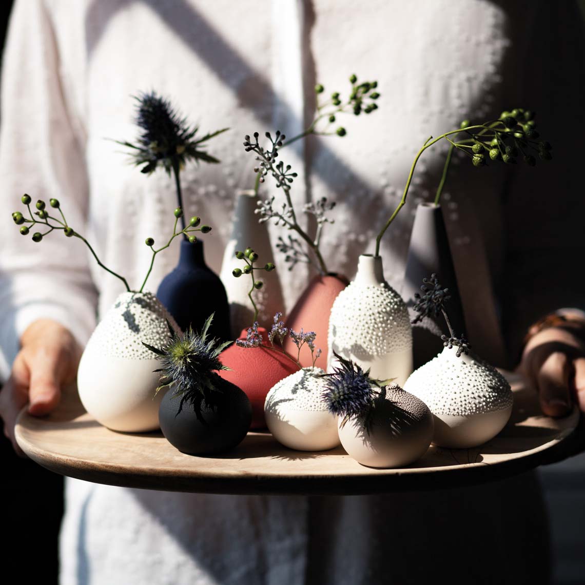 Vase pearl n° 3,4 et 5  RAD