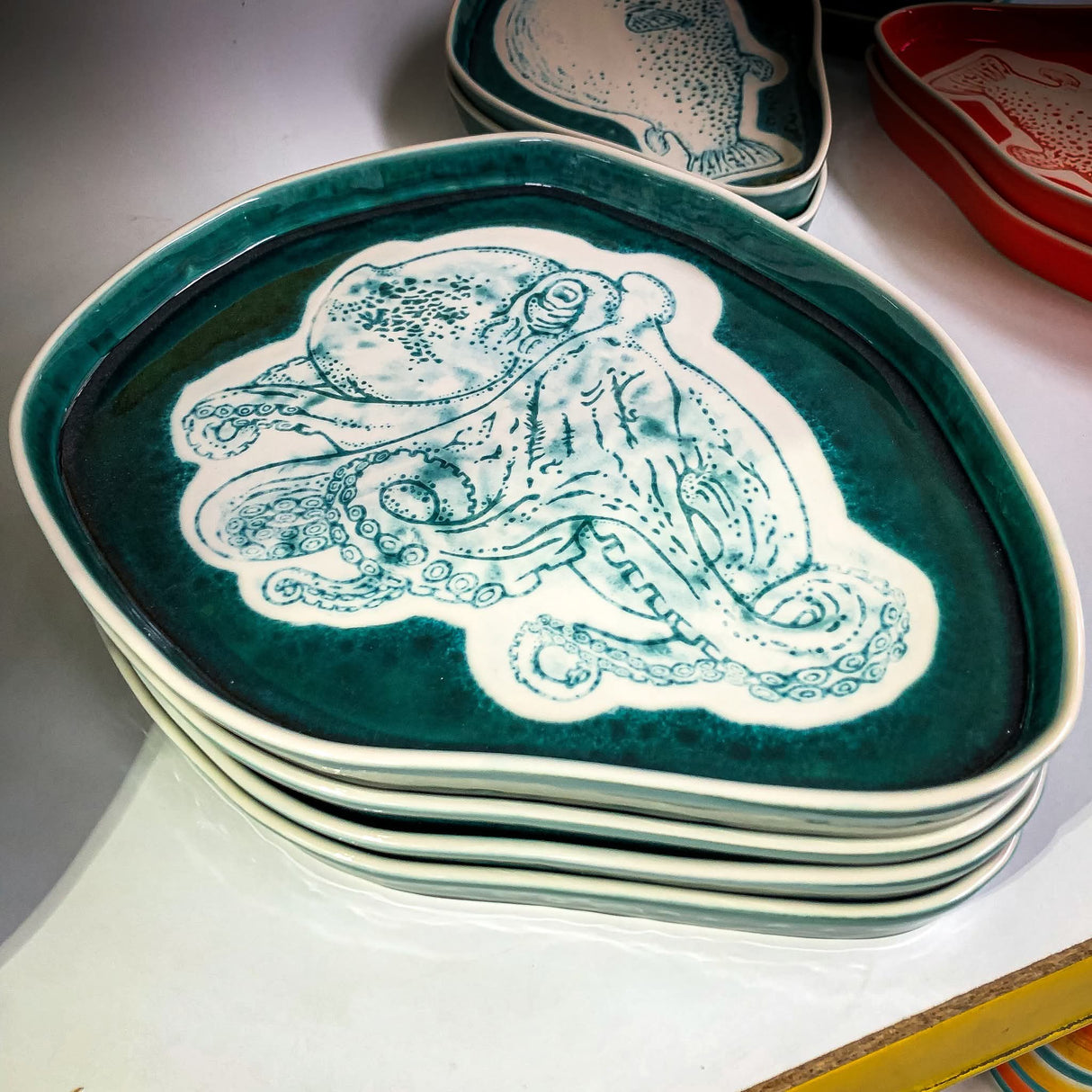 Plat poulpe DUR