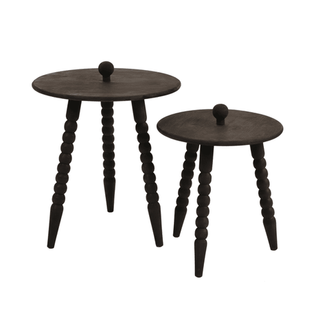 Tables gigognes manguier POM