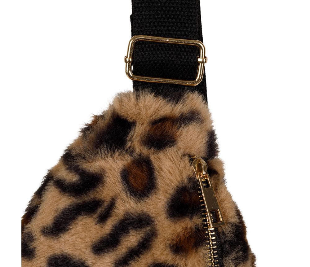 Sac banane léopard fourrure SEM