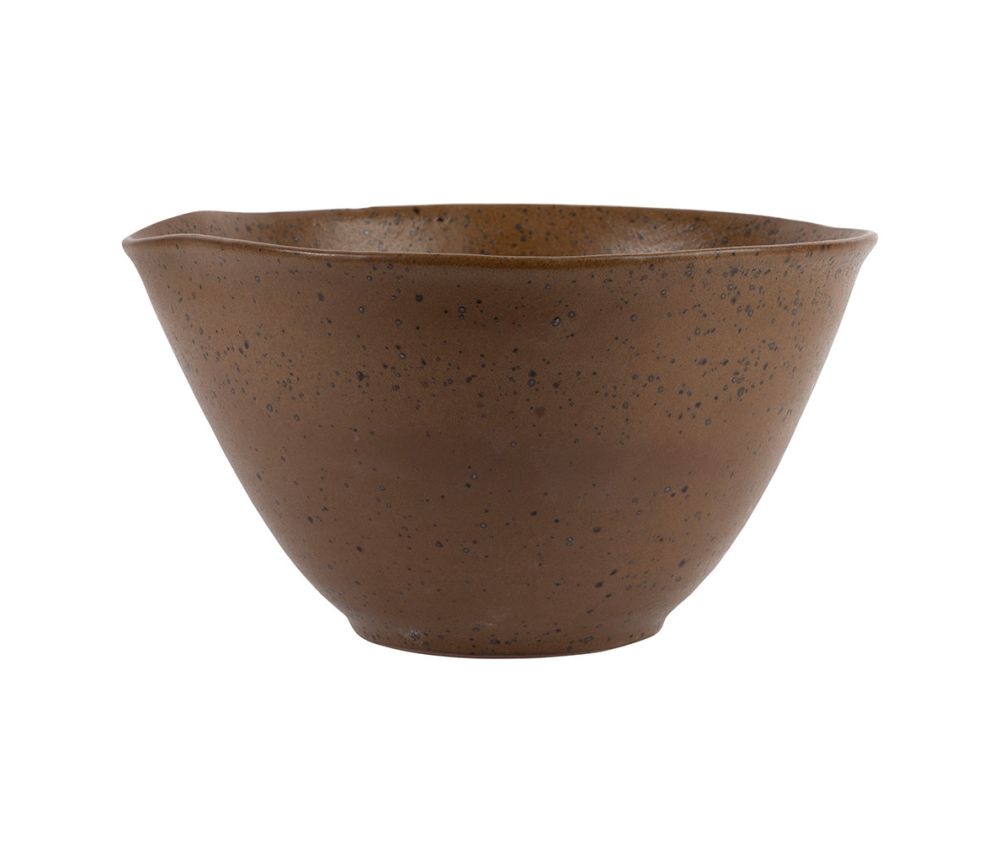 Saladier brun moucheté COT