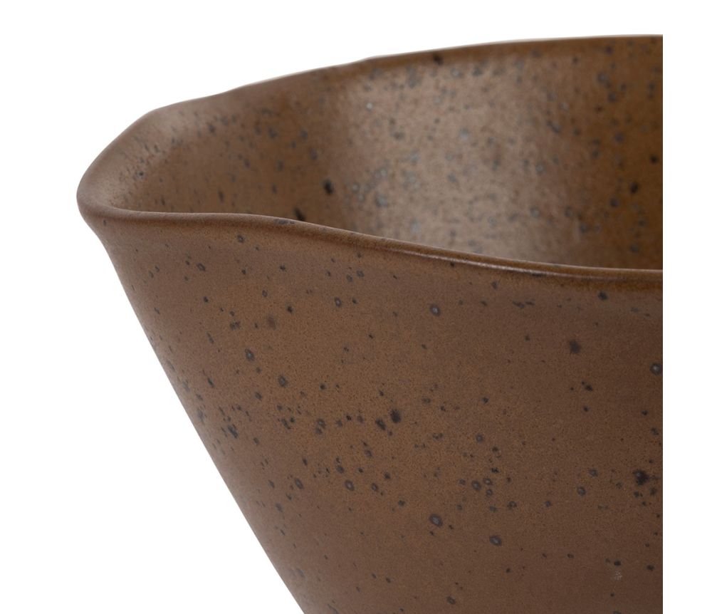 Saladier brun moucheté COT