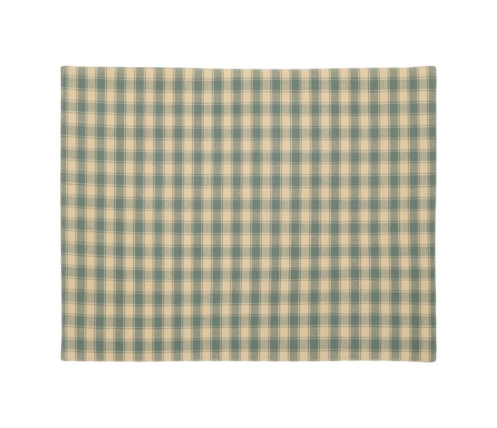 Set de table coton à carreaux et rayures réversible SEM