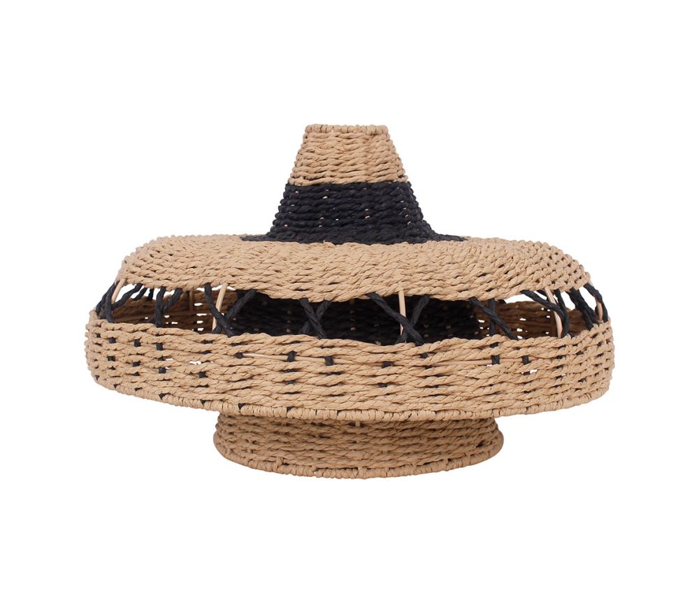 Suspension corde noir SEM