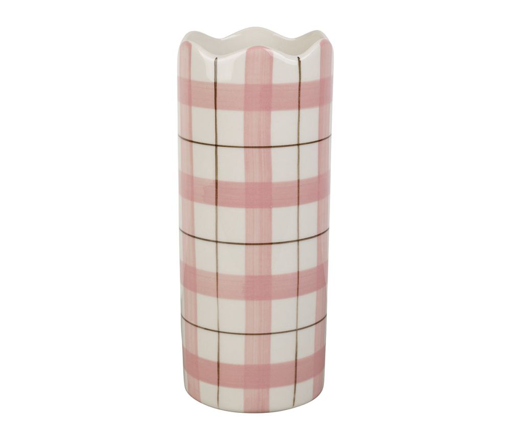 Vase cylindre carreaux SEM