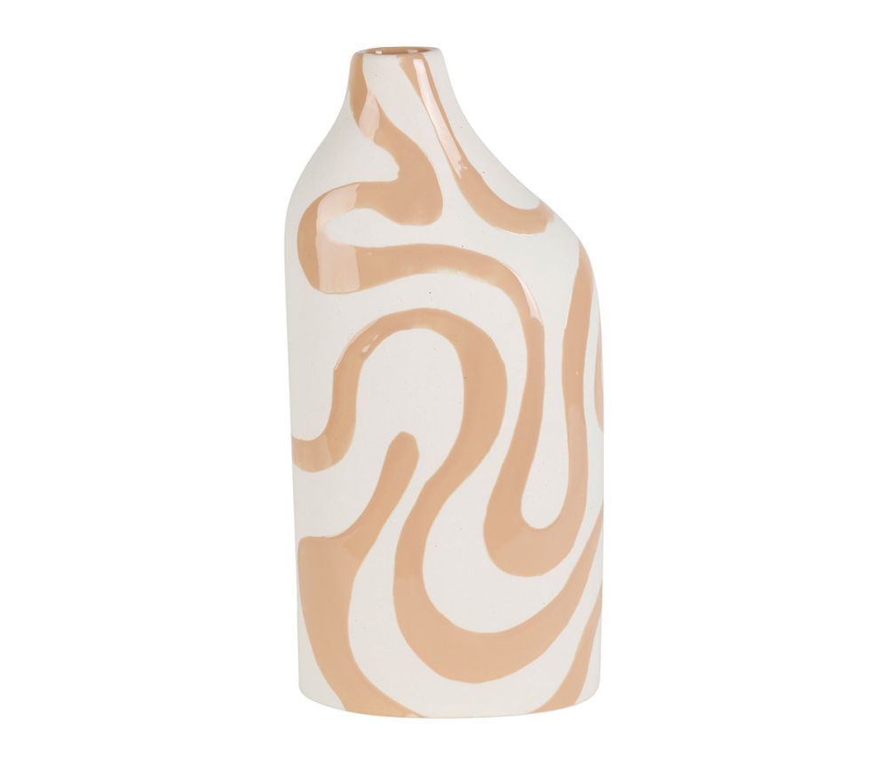 Vase courbes peinture SEM