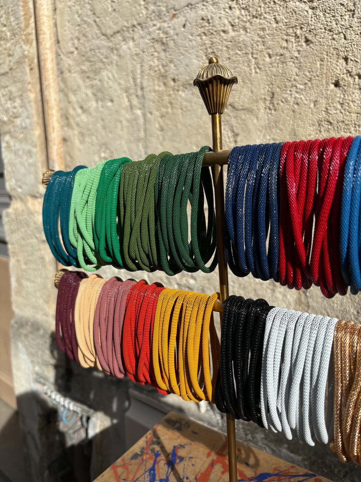 Bracelet chaine couleur DIE