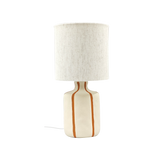 Lampe céramique rayée Camille OPJ