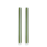 Set de 2 bougies rayures OPJ