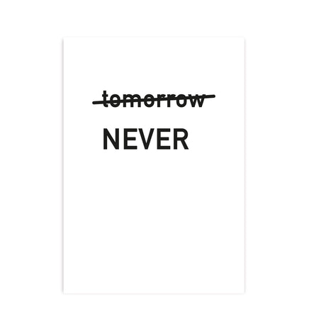 Carte noir et blanc GIRL