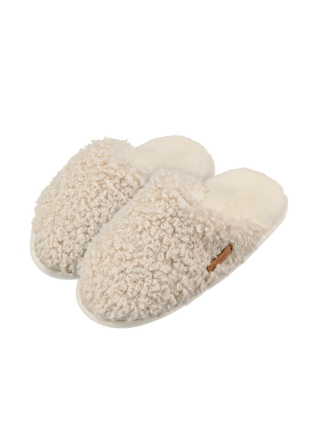 Chaussons claquette moumoute hiver vensie BAR